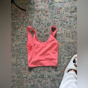 Buff bunny pink tank top